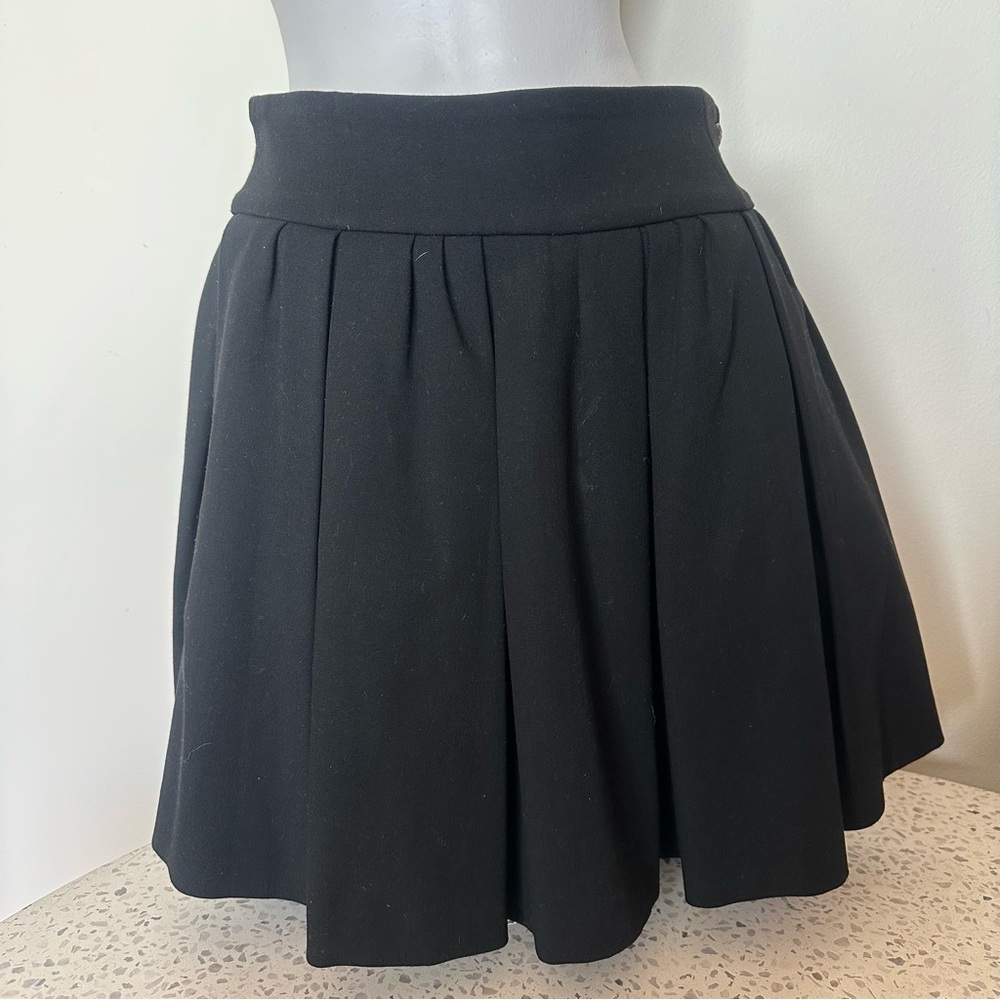 Zara Black Skater Skirt